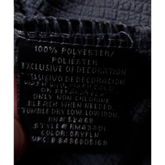 Starter Mens Medium 38-40 Grey Check 1/4 Zip Pullover Heavy Long Sleeve Jacket - Picture 12 of 12